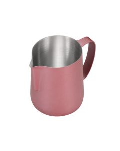 Lattiera per cappuccino Pen Jug in acciaio inox 18/10 con finitura metallizzata rosa