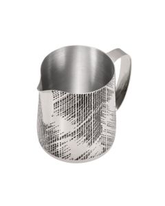 Lattiera per cappuccino Pen Jug in acciaio inox 18/10 con finitura etching.