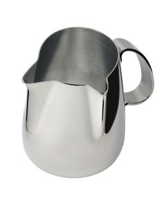 Lattiera a due becchi Revolution Duet per latte art becco frontale grande e piccolo a sx tazze 6