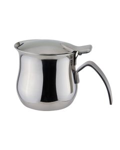 Caffettiera Omnia in acciaio inox 18/10 con fascia tazza 1