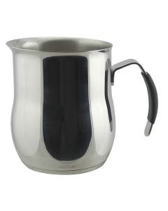 Lattiera Omnia per induzione in acciaio inox 18/10 con manico in silicone e astuccio tazze 2