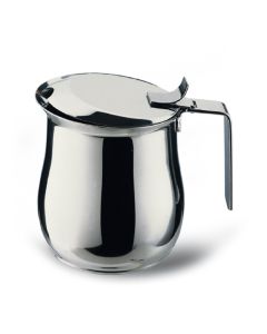 Lattiera-Cremiera Mignon con coperchio in acciaio inox 18/10 cl 7