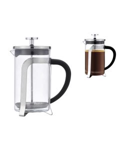 Caffettiera/Teiera in vetro borosilicato con pressofiltro in acciaio inox 18/10 cl 35