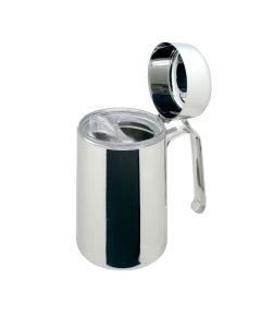Oliera con dosatore salvagoccia in acciaio inox cl 100