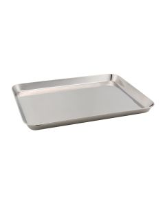 Vassoio da vetrina in acciaio inox
