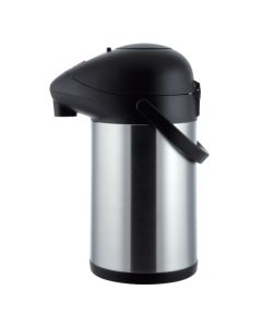 Caraffa termica con erogatore a pressione in acciaio inox e ABS L 2,5