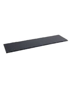 Piano rettangolare in ardesia naturale cm 12x45