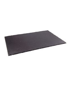 Piano rettangolare in ardesia naturale cm 30x45