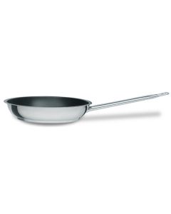 Padella per induzione con 1 manico con rivestimento antiaderente in acciaio inox 18/10 Ø cm 20