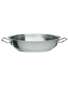 Tegame per induzione con 2 maniglie in acciaio inox 18/10 Ø cm 40