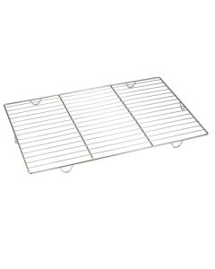 Griglia di colaggio con piedini in acciaio inox 18/10 cm 46x30