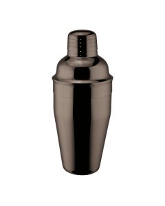 Cocktail Shaker Mixage Black in acciaio inox 18/10 placcato nero cl 50