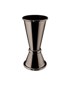 Misurino Jigger doppio Mixage Black in acciaio inox 18/10 placcato in rame cl 2/4