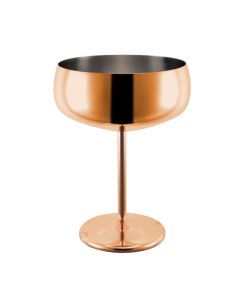Coppa cocktail rame in acciaio inox 18/10 rivestita in PVD cl 40