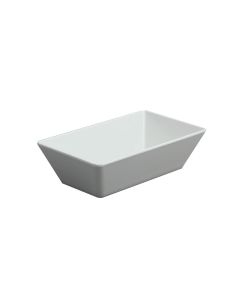 EFAY Vaschetta rettangolare avorio Velocity in melamina cm 25x15 h cm 7