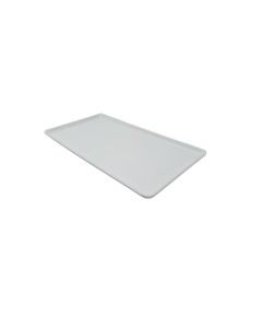 EFAY Vassoio GN 2/8 Baker avorio in melamina con piedini cm 32,5x13,2