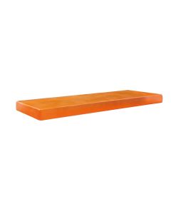 EFAY Piano rettangolare arancione Crystal Pastry cm 30x10