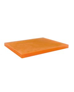 EFAY Piano rettangolare arancione Crystal Pastry cm 30x20