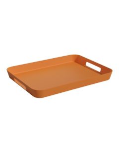 EFAY Mood palette vassoio rettangolare arancione in melamina 400x300 h 40 mm