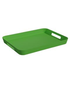 EFAY Mood palette vassoio rettangolare verde in melamina 400x300 h 40 mm