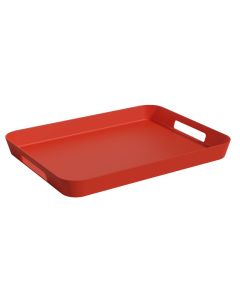 EFAY Mood palette vassoio rettangolare rosso in melamina 400x300 h 40 mm