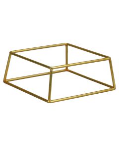 EFAY Ladder display stand antiscivolo oro in acciaio rivestito in pvc 200x180 h 80 mm
