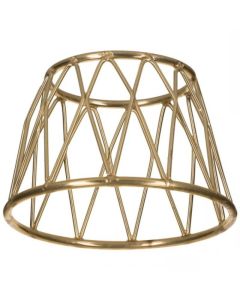 EFAY Stand antiscivolo universale oro Crown in acciaio rivestito in PVC cm 25x21,2 h cm 10