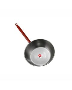 GARCIMA La Ideal Padella fonda in ferro spazzolato Ø cm 40