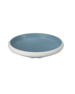 EFAY Piatto fondo azzurro Taiji in melamina Ø cm 19,5