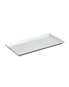 EFAY Vassoio rettangolare avorio Velocity in melamina cm 35x17